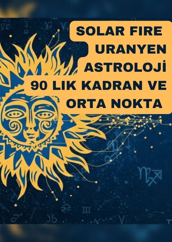 Solar Fire ile Uranyen Astroloji: 90’lık Kadran ve Orta Nokta Ayarları